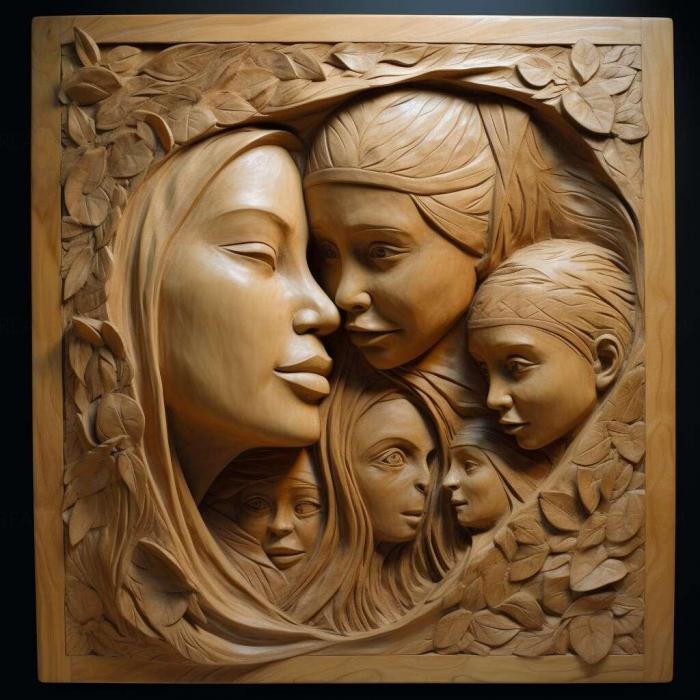 نموذج ثلاثي الأبعاد لآلة CNC 3D Art 